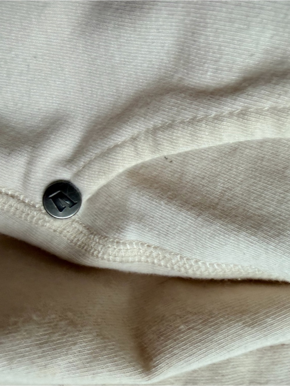 Women's Off-White Drawstring Sweatpants - Picture 3 of 3
